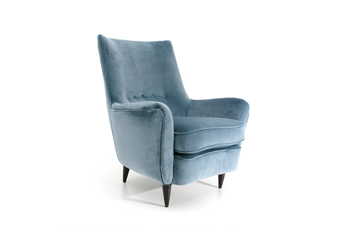 Mavi Tekli Açılır Koltuk